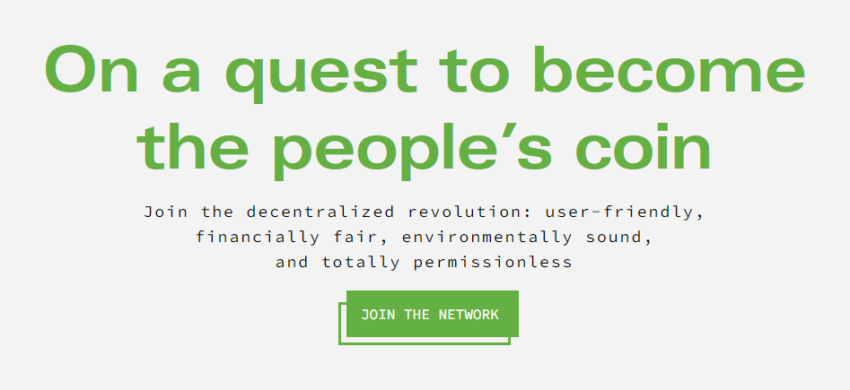 "Join the Network" button